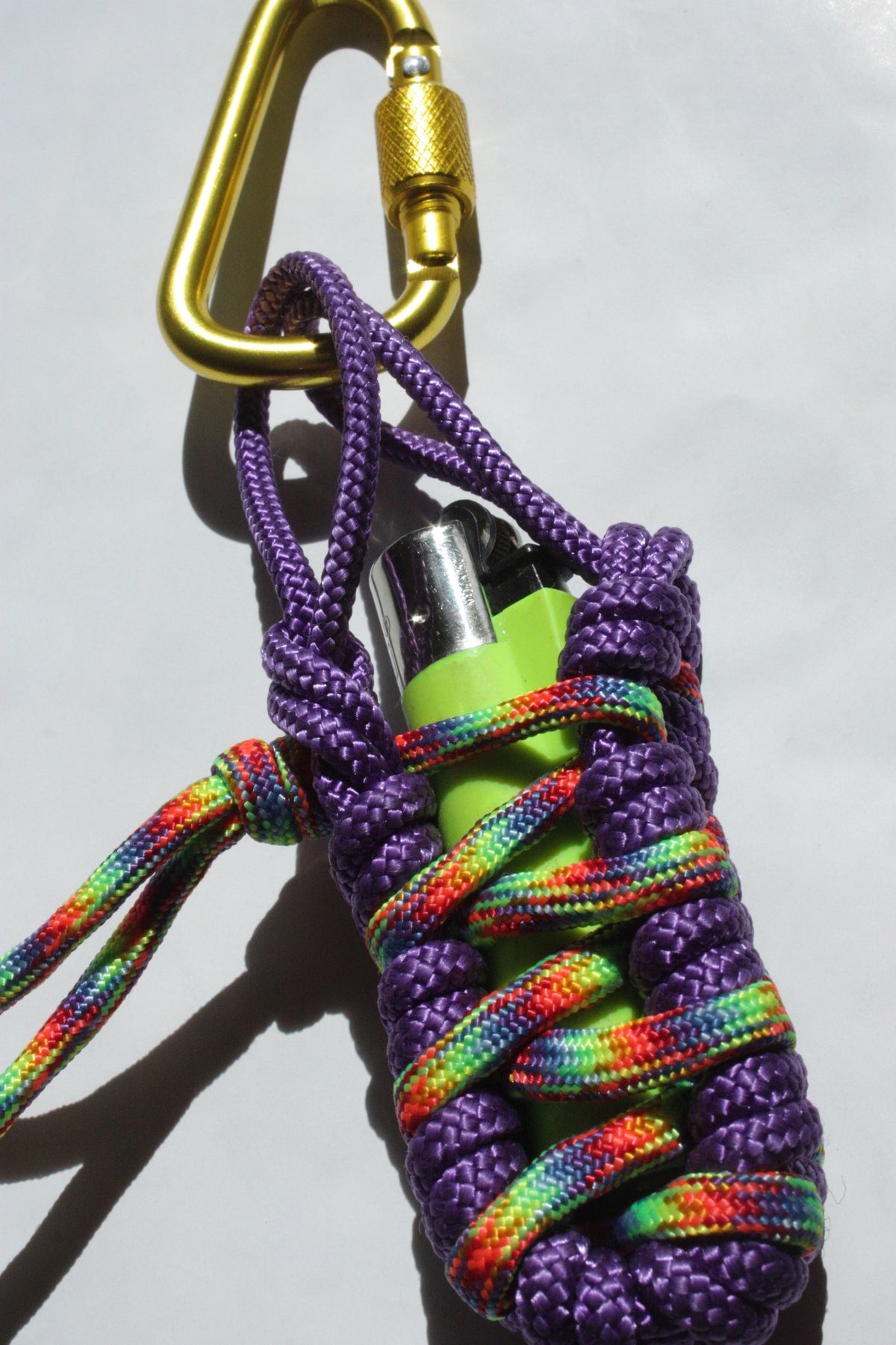Purple rainbow suit